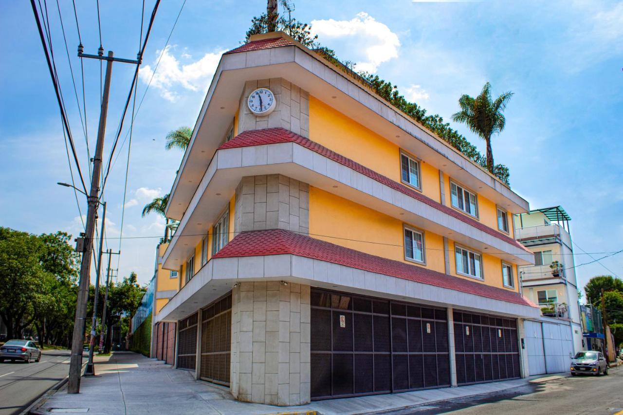 فندق La Casa Del Reloj - Zona De Hospitales مدينة مكسيكو المظهر الخارجي الصورة
